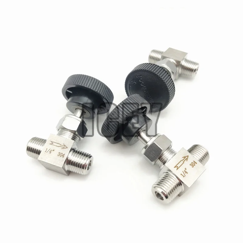 Straight needle valve Adjustable Needle valve 1/8" 1/4" 3/8" 1/2" ZG male thread SS304 Flow Control shut off crane
Straight needle valve Adjustable Needle valve 1/8" 1/4" 3/8" 1/2" ZG male thread SS304 Flow Control shut off crane