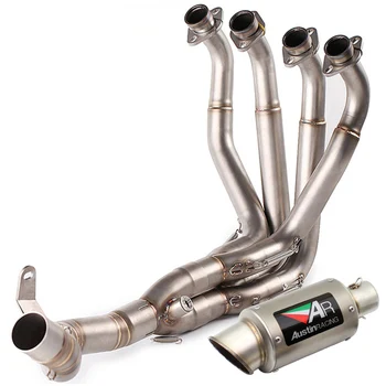 For Kawasaki Z900 (2017-2019) Motorcycle Exhaust Full System Slip On Middle Pipe Hearders with Austin Racing Tailpipe Muffler
For Kawasaki Z900 (2017-2019) Motorcycle Exhaust Full System Slip On Middle Pipe Hearders with Austin Racing Tailpipe Muffler