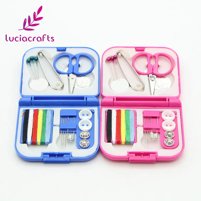 SALE!Lucia crafts 7*6.5*2cm Random color Portable Travel Sewing Box With Needle Threads Scissor Thimble Sewing Tools 1box 089081
SALE!Lucia crafts 7*6.5*2cm Random color Portable Travel Sewing Box With Needle Threads Scissor Thimble Sewing Tools 1box 089081