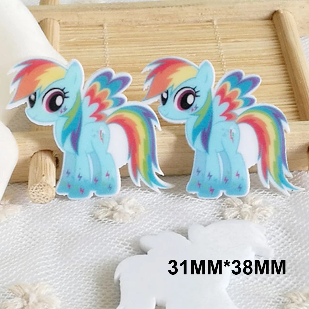 50pcs 31*38MM Cartoon Rainbow Unicorn Horse Flatback Resin DIY Craft Planar Resin Cabochon For Home Decoration Accessories FR244
50pcs 31*38MM Cartoon Rainbow Unicorn Horse Flatback Resin DIY Craft Planar Resin Cabochon For Home Decoration Accessories FR244
