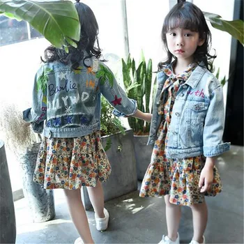 2019 Baby Girls Clothes Jeans Coat Girls Jeans Jacket Denim Outerwear Children's Clothing Spring Autumn Kids Outfits Dress 6-15T
2019 Baby Girls Clothes Jeans Coat Girls Jeans Jacket Denim Outerwear Children's Clothing Spring Autumn Kids Outfits Dress 6-15T