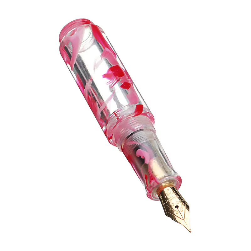 Moonman Wancai Transparent Pocket Mini Flower Eyedropper Fountain Pen Transparent Travel Short Ink Pen Resin F Nib Gift Set
Moonman Wancai Transparent Pocket Mini Flower Eyedropper Fountain Pen Transparent Travel Short Ink Pen Resin F Nib Gift Set