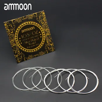 ammoon AGS-02 Classical Guitar Strings Normal Tension Transparent Nylon Silver-Plated Copper 6-Pack (.028-.045)
ammoon AGS-02 Classical Guitar Strings Normal Tension Transparent Nylon Silver-Plated Copper 6-Pack (.028-.045)