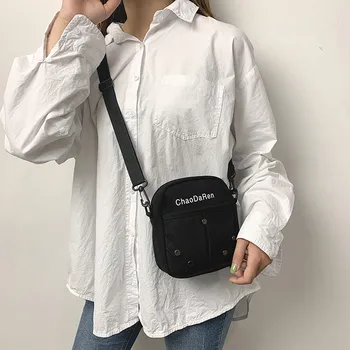 Women Fashion Rivet Canvas Bag Versatile Shoulder Bag Messenger Bag Casual Cute Funny Hip Hop Small Square Bag Bolsa Feminina 50
Women Fashion Rivet Canvas Bag Versatile Shoulder Bag Messenger Bag Casual Cute Funny Hip Hop Small Square Bag Bolsa Feminina 50