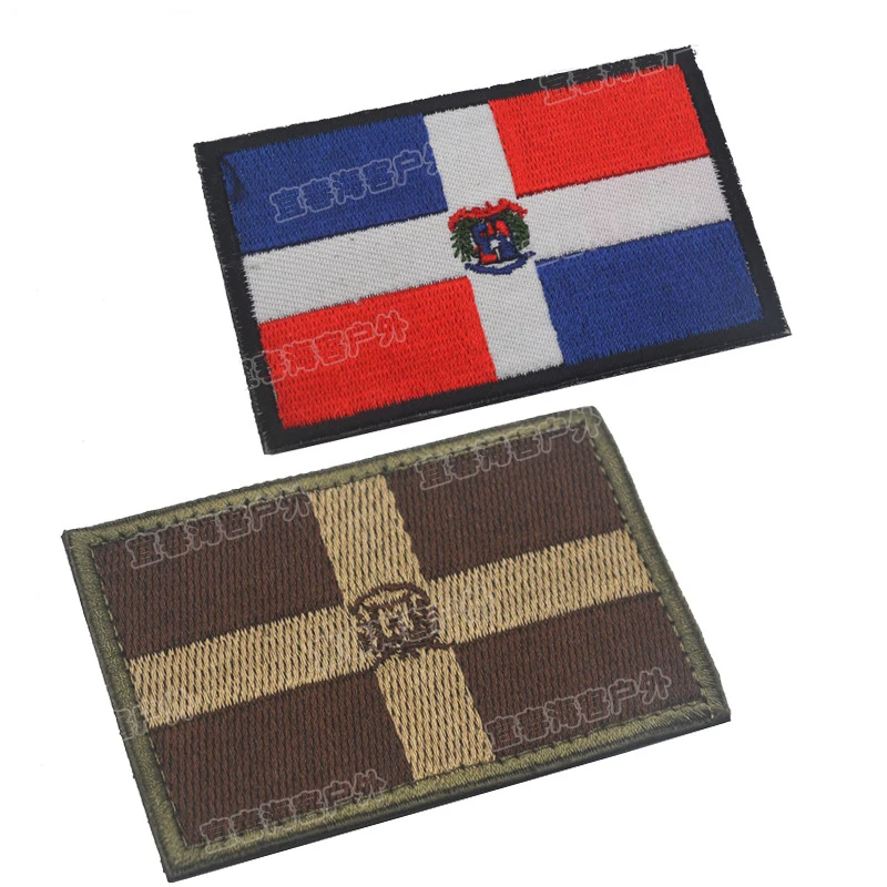 Dominican National Flag Embroidery Patch Embroidered Patch Military Tactical Armband Fabric Sticker Sewing Applique
Dominican National Flag Embroidery Patch Embroidered Patch Military Tactical Armband Fabric Sticker Sewing Applique