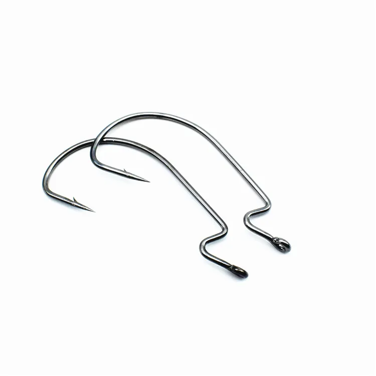 100 PCS 1/0- 5/0 High-carbon Steel Soft Baits Worm OffSet Hook Fishhooks Barbed Sea Fishing Hooks
100 PCS 1/0- 5/0 High-carbon Steel Soft Baits Worm OffSet Hook Fishhooks Barbed Sea Fishing Hooks