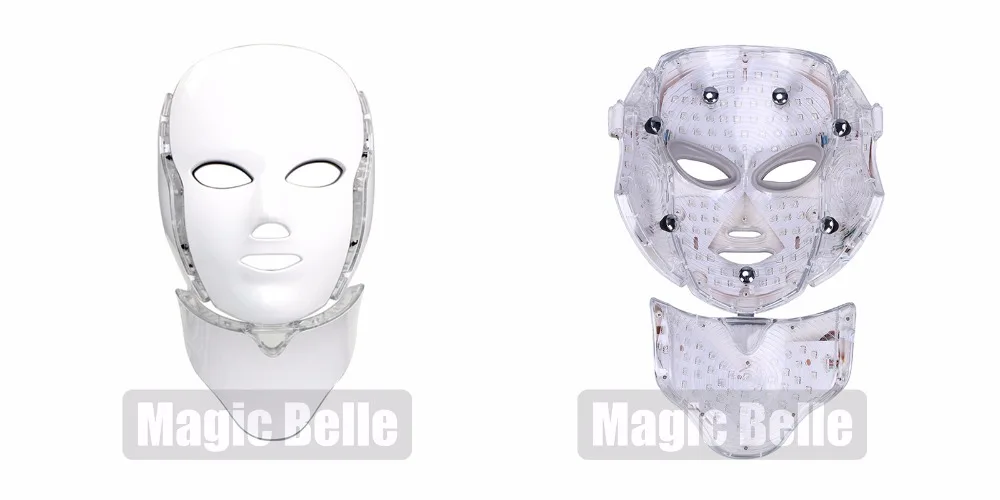 7 Colors PDT Light LED Photon Mask Neck Face Skin Rejuvenation Therapy Wrinkles
7 Colors PDT Light LED Photon Mask Neck Face Skin Rejuvenation Therapy Wrinkles