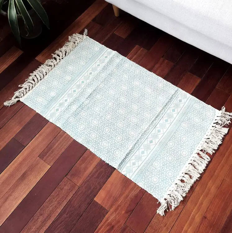 Nordic Fringed Mat Fashionable Rugs 16 Nordic Fringed Mat Fashionable Rugs Best Children's Lighting & Home Decor Online Store