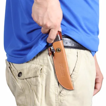 Tourbon Knife Scabbard Classic Design Fixed Blade Hunting Knife Sheath Brown Leather for Hunting Gun Accessories 
Tourbon Knife Scabbard Classic Design Fixed Blade Hunting Knife Sheath Brown Leather for Hunting Gun Accessories