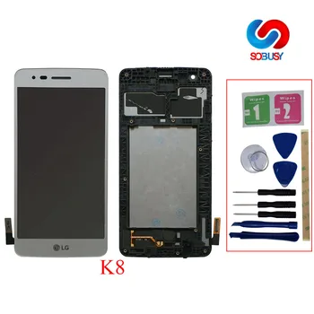 No Dead Pixels LCD For LG K8 2017 X240 X240H X240K X240F LCD Touch Screen Panel Glass Digitizer Assembly Replacement parts+Frame
No Dead Pixels LCD For LG K8 2017 X240 X240H X240K X240F LCD Touch Screen Panel Glass Digitizer Assembly Replacement parts+Frame