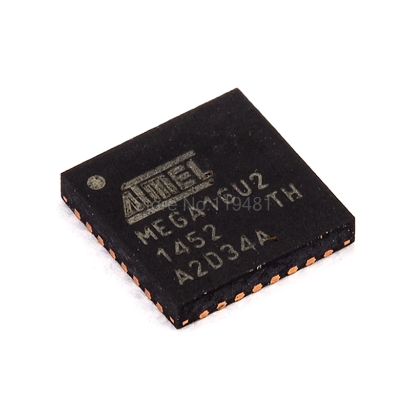 ATMEGA16U2-MU AVR AVR ATmega Microcontroller IC 8-Bit 16MHz 16KB (8K x 16) FLASH 32-VQFN (5x5) 
ATMEGA16U2-MU AVR AVR ATmega Microcontroller IC 8-Bit 16MHz 16KB (8K x 16) FLASH 32-VQFN (5x5)