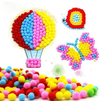 Kids Creative DIY Plush Ball Painting Stickers Children Educational Interactive Handmade Cartoon Puzzles Crafts Toy For Children
Kids Creative DIY Plush Ball Painting Stickers Children Educational Interactive Handmade Cartoon Puzzles Crafts Toy For Children