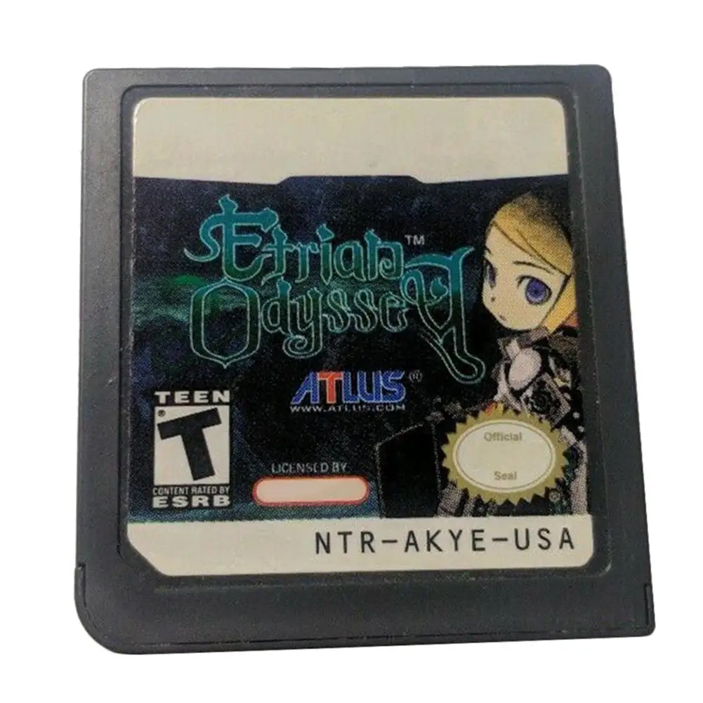 US Version Etrian Odyssey 2007 Cartridge Game Card for Nintendo DS Consoles US Version Etrian Odyssey
US Version Etrian Odyssey 2007 Cartridge Game Card for Nintendo DS Consoles US Version Etrian Odyssey