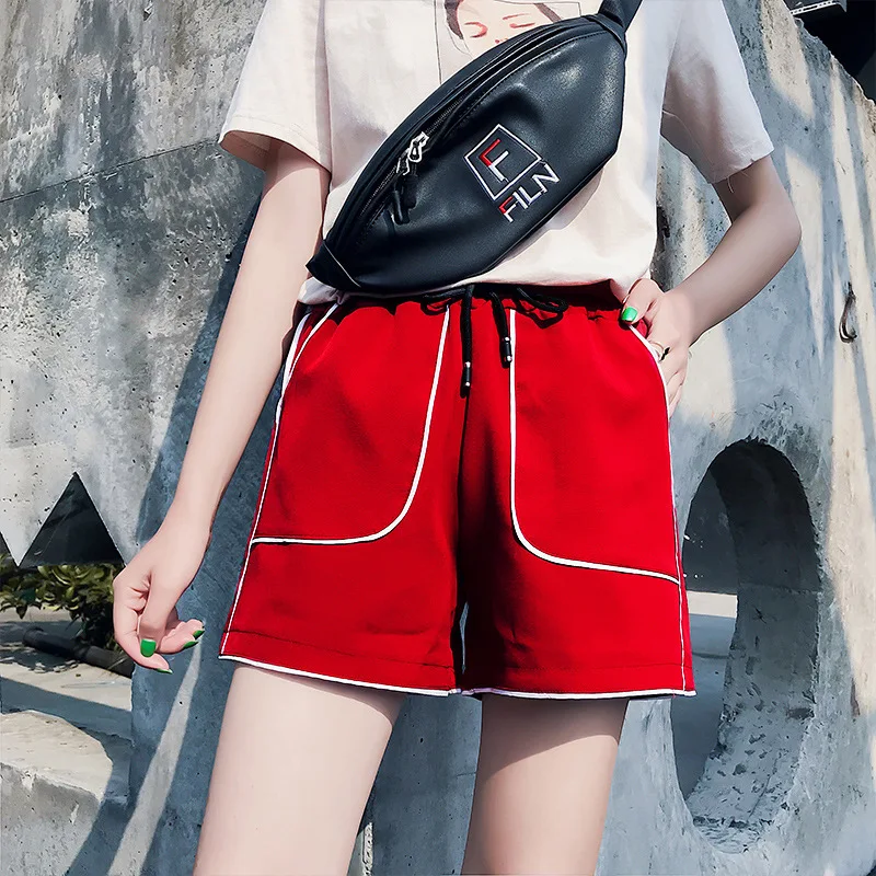 Korean Fashion Elastic Shorts Women 2019 Summer High Waist A Line Wide Leg Loose Shorts Pockets short Chores Para Mujer
Korean Fashion Elastic Shorts Women 2019 Summer High Waist A Line Wide Leg Loose Shorts Pockets short Chores Para Mujer