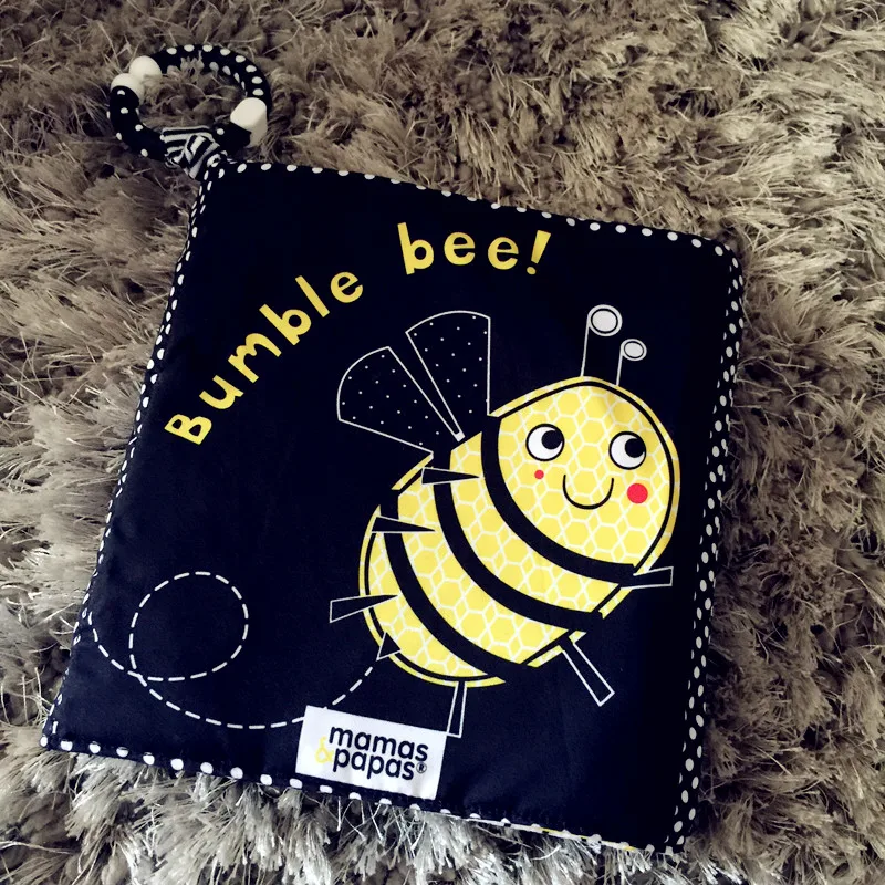 Baby Enlightenment cognition Cloth Book Improve black and white vision With Ring Paper And Safety goggles
Baby Enlightenment cognition Cloth Book Improve black and white vision With Ring Paper And Safety goggles