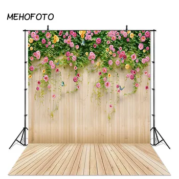 MEHOFOTO Wood Photographic Backdrop for Photo Studio Yellow Wooden Board Pink Floral Spring Wedding Photography Background Props
MEHOFOTO Wood Photographic Backdrop for Photo Studio Yellow Wooden Board Pink Floral Spring Wedding Photography Background Props