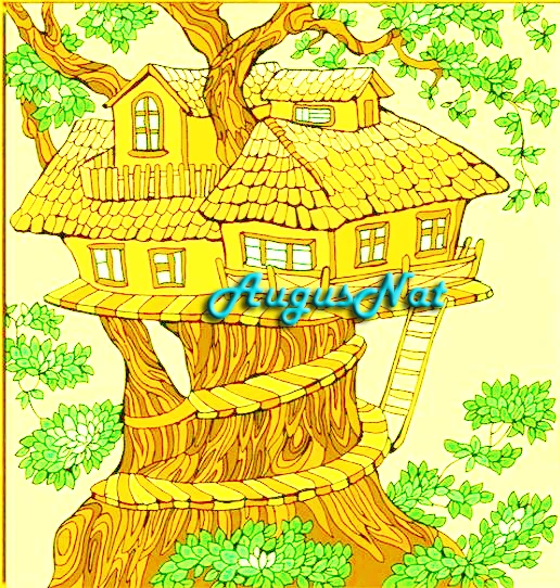 tree house diamond painting full round scenery wall art wedding decoration 5d diy dots kit mosaic by numbers | Дом и сад