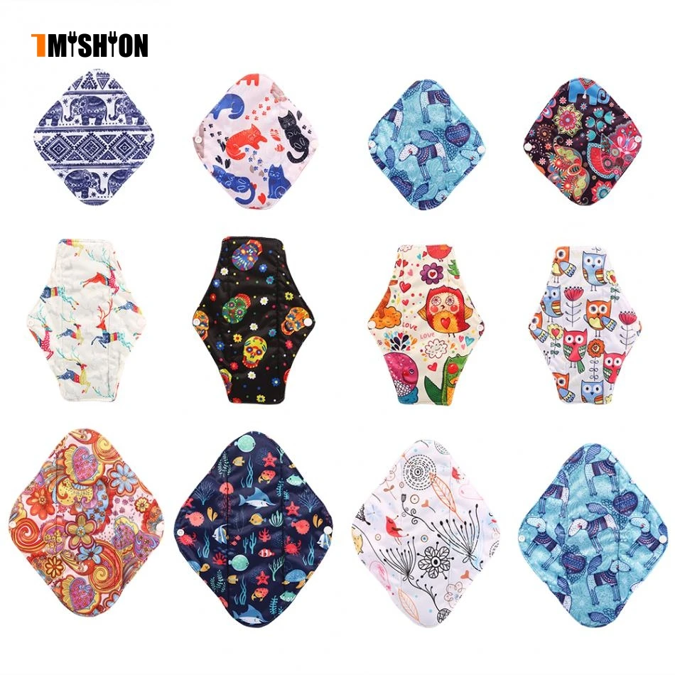 3PCs Women Bamboo menstrual Pad Reusable Period Sanitary Pads Charcoal Cloth Menstrual Pads Washable Sanitary Towel Nappy Panty
3PCs Women Bamboo menstrual Pad Reusable Period Sanitary Pads Charcoal Cloth Menstrual Pads Washable Sanitary Towel Nappy Panty