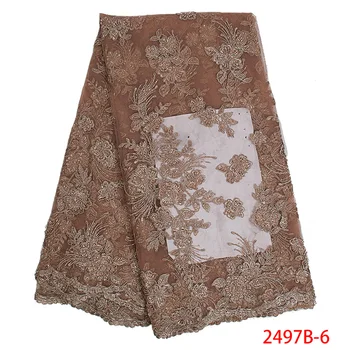 2019 High Quality Nigerian Lace Fabric African Tulle Lace Fabric Luxury Lace Fabrics Handmade Beaded Lace for Dress APW2497B-1
2019 High Quality Nigerian Lace Fabric African Tulle Lace Fabric Luxury Lace Fabrics Handmade Beaded Lace for Dress APW2497B-1