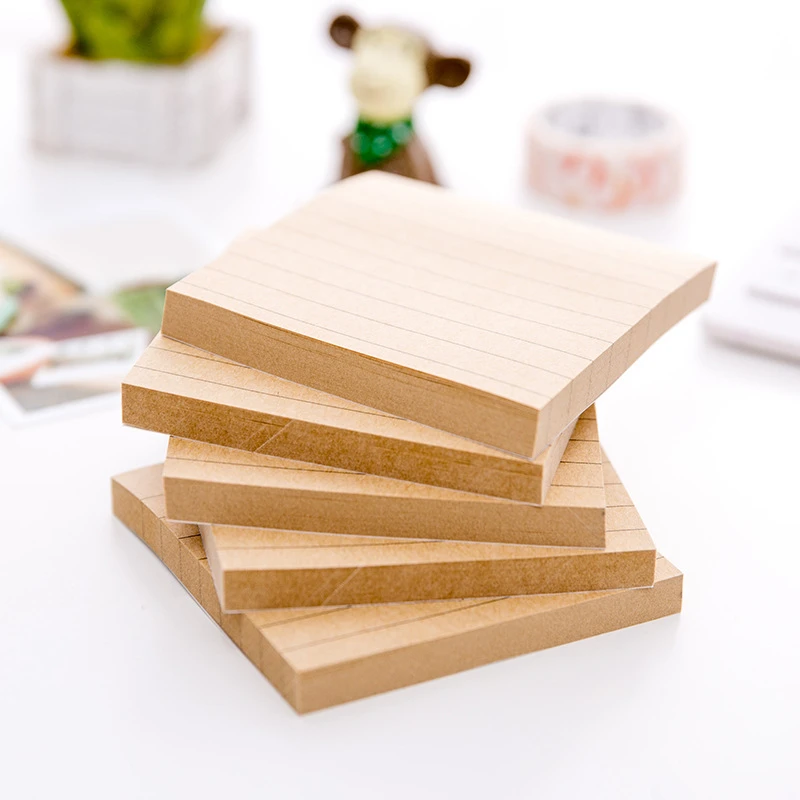DLKorean simplified kraft paper cross - line note this small book can be tore a message sticker N post convenience paste wholesa
DLKorean simplified kraft paper cross - line note this small book can be tore a message sticker N post convenience paste wholesa
