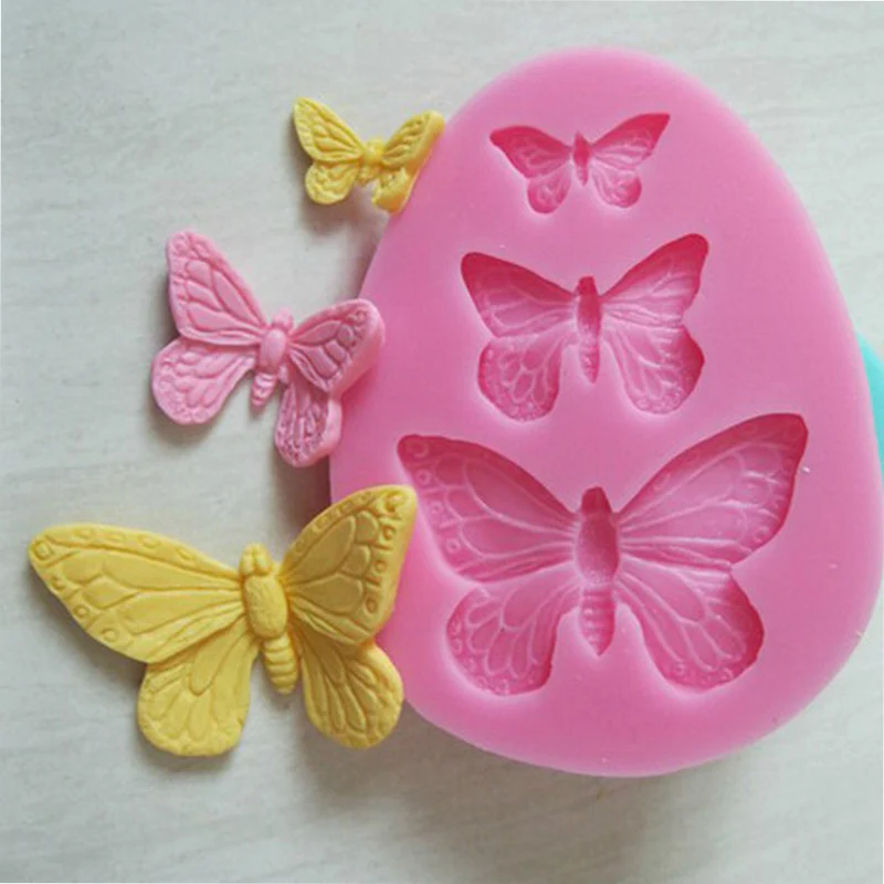 1pc 3D Butterfly Silicone Mold Muffin Sweet Candy Jelly Fondant Cake Chocolate Mold DIY Craft Wedding Decorating Tools
1pc 3D Butterfly Silicone Mold Muffin Sweet Candy Jelly Fondant Cake Chocolate Mold DIY Craft Wedding Decorating Tools