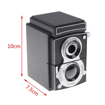 1pc Automatically Black Pencil Sharpener Vintage Twin-lens Reflex Camera Style Pencil Sharpener School Office Supplies Gifts
1pc Automatically Black Pencil Sharpener Vintage Twin-lens Reflex Camera Style Pencil Sharpener School Office Supplies Gifts