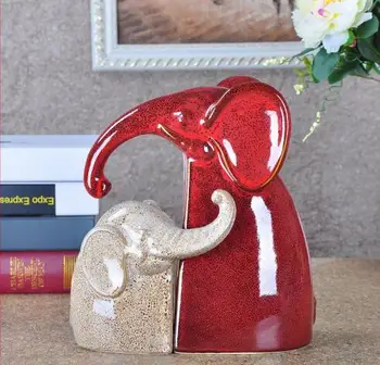 red retro ceramic elephant family lovers home decor crafts room decoration handicraft vintage ornament porcelain animal figurine
red retro ceramic elephant family lovers home decor crafts room decoration handicraft vintage ornament porcelain animal figurine