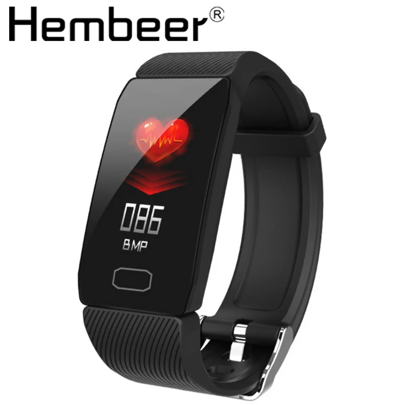 Hembeer Q1 Smart Bracelet Color Screen Heart Rate Monitor Weather Report Activity Tracker Blood Pressure Watches pk Fitbits
Hembeer Q1 Smart Bracelet Color Screen Heart Rate Monitor Weather Report Activity Tracker Blood Pressure Watches pk Fitbits