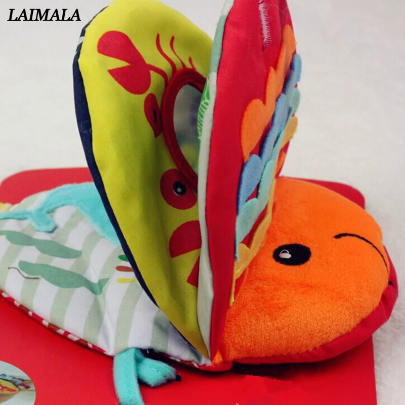 Baby Rattles Mobiles Toys Soft Animal Fish Cloth Book Newborn Baby Carriage Hanging Toy Bebe Early Learning Educate Baby Toys
Baby Rattles Mobiles Toys Soft Animal Fish Cloth Book Newborn Baby Carriage Hanging Toy Bebe Early Learning Educate Baby Toys