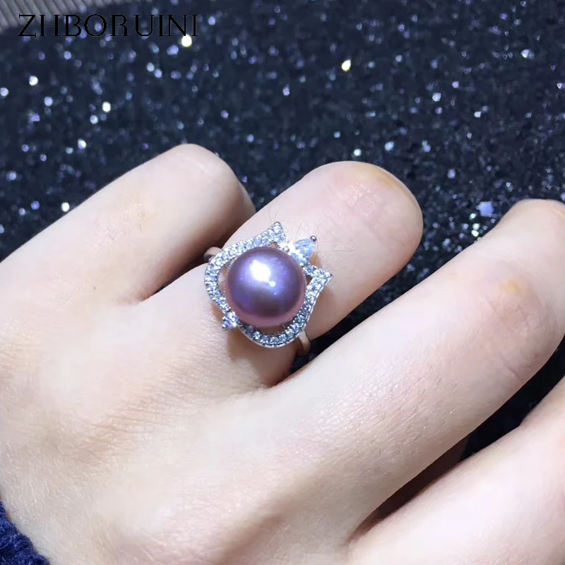 ZHBORUINI 2019 Fine Pearl Ring Jewelry 925 Sterling Silver For Women Natural Freshwater Pearl Tulips Big Rings Wedding Wholesale
ZHBORUINI 2019 Fine Pearl Ring Jewelry 925 Sterling Silver For Women Natural Freshwater Pearl Tulips Big Rings Wedding Wholesale