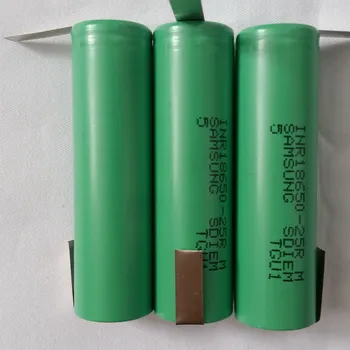 4 NEW authentic INR18650-25R 2500mah 20A li-ion power tool battery with tabs for DIY use
4 NEW authentic INR18650-25R 2500mah 20A li-ion power tool battery with tabs for DIY use
