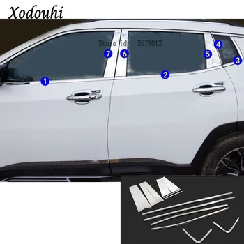 For Jeep Compass 2017 2018 2019 2020 Car Styling Stick Stainless Steel Glass Window Garnish Pillar Middle Column Trim Sequin
For Jeep Compass 2017 2018 2019 2020 Car Styling Stick Stainless Steel Glass Window Garnish Pillar Middle Column Trim Sequin