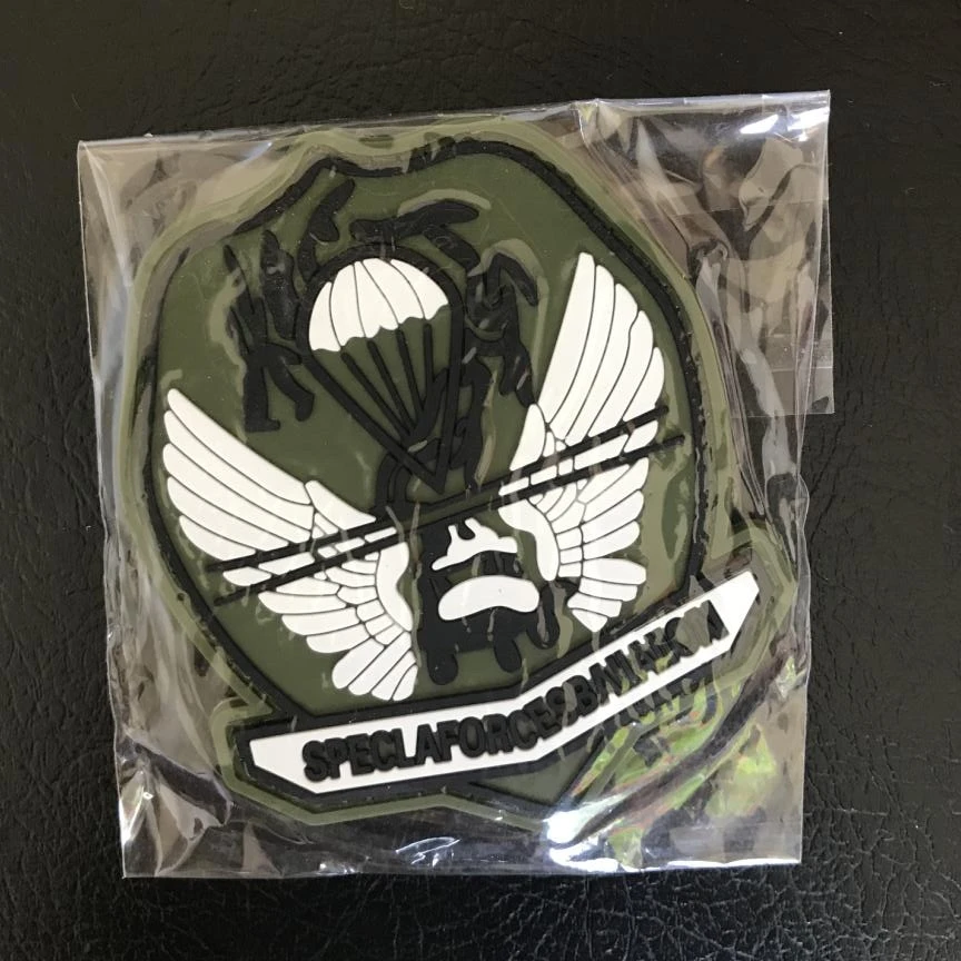 10pcs Rubber Special Forces Balloon Tactical Patch Hook Military Parachute Badge 3D PVC Army Brassard Combat Armband Wholesale
10pcs Rubber Special Forces Balloon Tactical Patch Hook Military Parachute Badge 3D PVC Army Brassard Combat Armband Wholesale