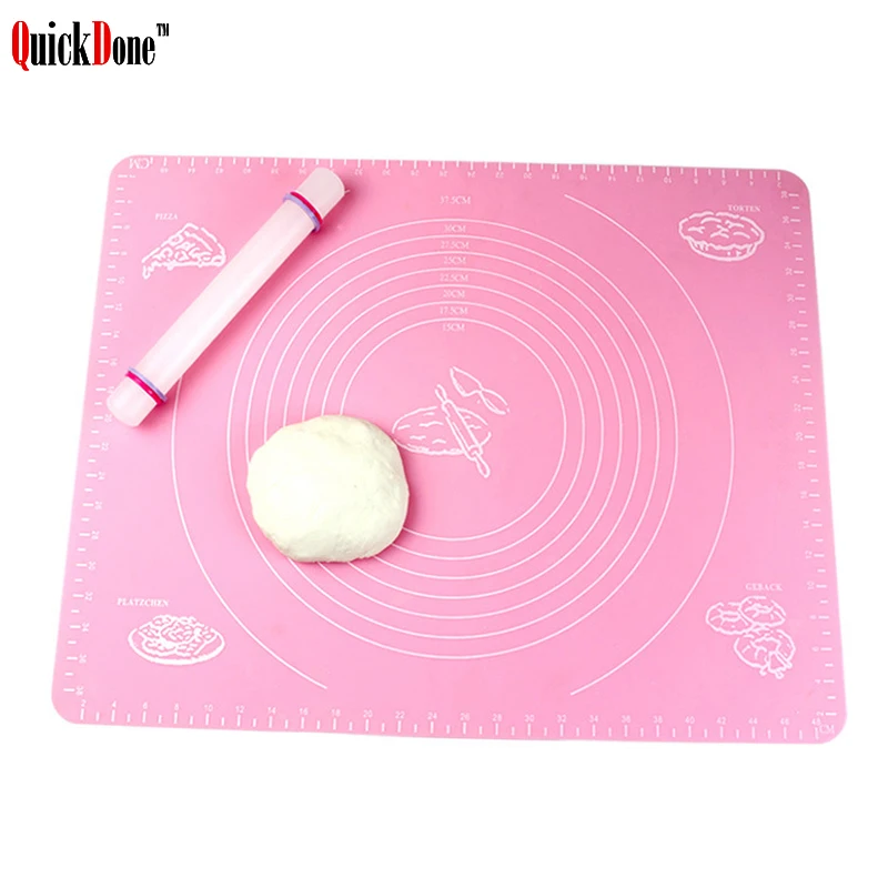 QuickDone 29*26CM Silicone Mat Baking Cakes Pans Non-Stick Pad Table Grill Pad Jelly Fondant Cooking Plate Kitchen Tools AKC6032
QuickDone 29*26CM Silicone Mat Baking Cakes Pans Non-Stick Pad Table Grill Pad Jelly Fondant Cooking Plate Kitchen Tools AKC6032