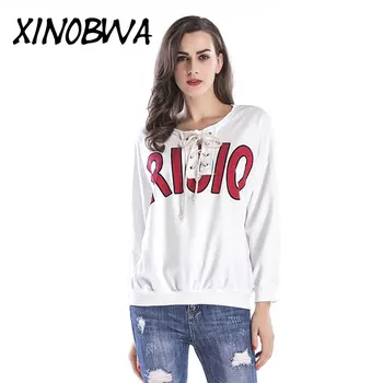 Europe New 2018 Spring Autumn Woman Fashion O Neck Long Sleeve Letter Printing Hoodies Female Casual Loose Sweatshirt Tops Hot
Europe New 2018 Spring Autumn Woman Fashion O Neck Long Sleeve Letter Printing Hoodies Female Casual Loose Sweatshirt Tops Hot