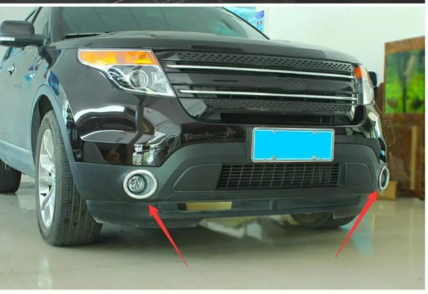 Cover Case Stickers for FORD Explorer 2013-2015 Car Styling 2 PCS ABS Chrome exterior front fog light cover sticker
Cover Case Stickers for FORD Explorer 2013-2015 Car Styling 2 PCS ABS Chrome exterior front fog light cover sticker