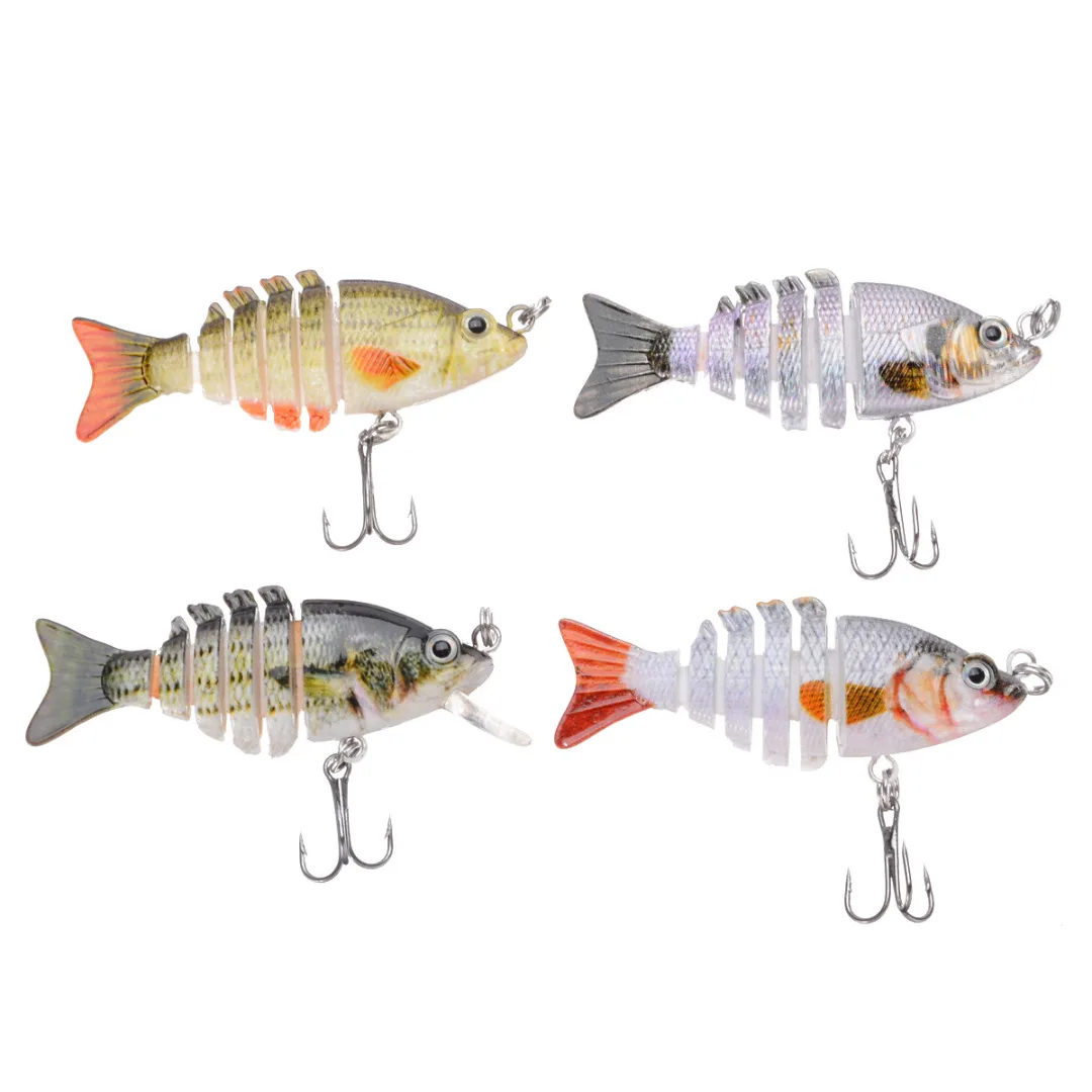 1PC 6 Segment Artificial Hard Lures Baits 5cm 2.5g Simulation Small Fish Fishing Tackle Plastic
1PC 6 Segment Artificial Hard Lures Baits 5cm 2.5g Simulation Small Fish Fishing Tackle Plastic