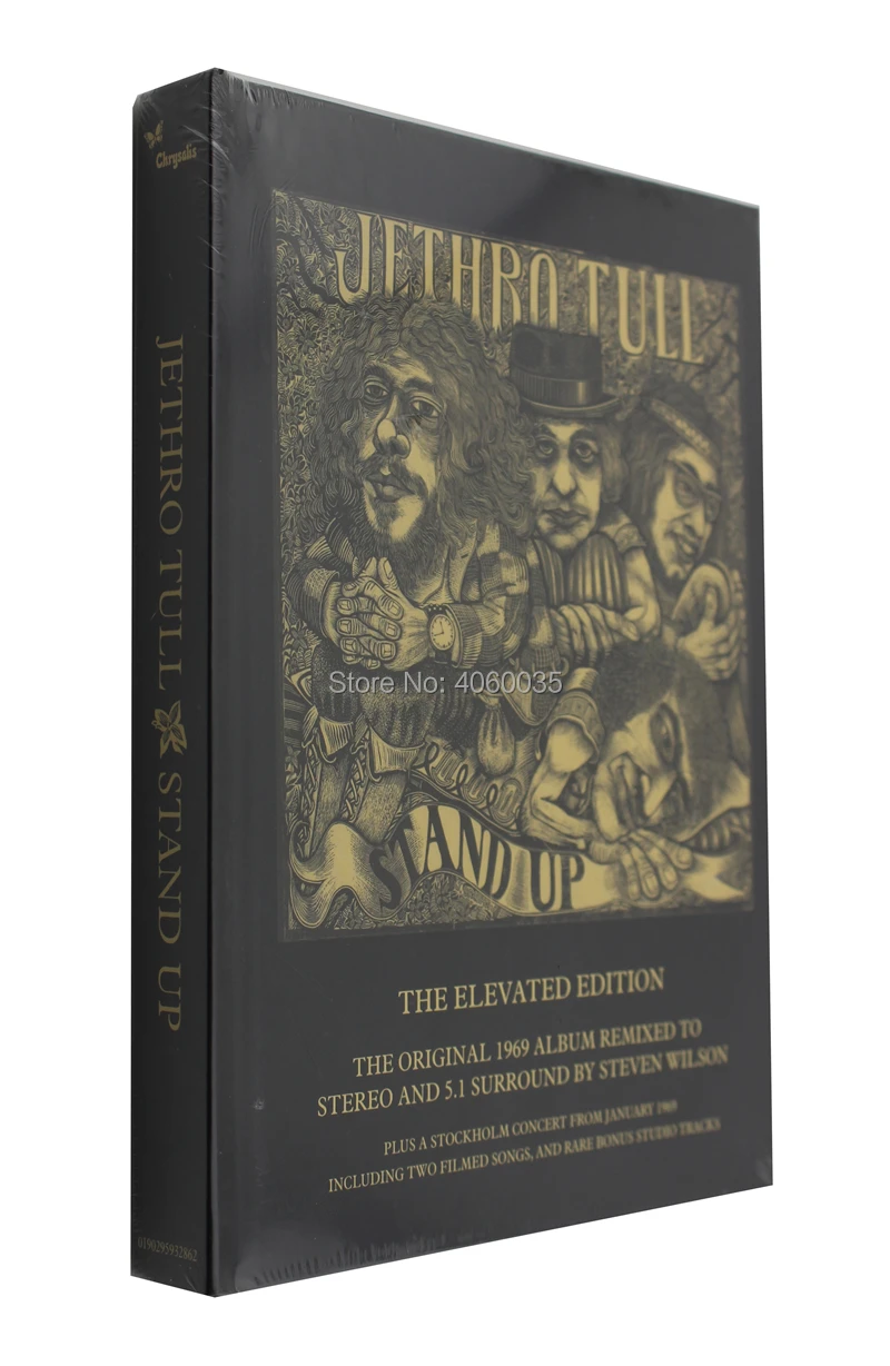 Brand New Sealed Edtion The Complete Albums Elevated Edition Jethro Tull: Stand Up 3discs
Brand New Sealed Edtion The Complete Albums Elevated Edition Jethro Tull: Stand Up 3discs