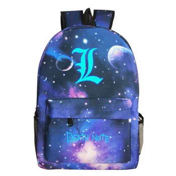 DEATH NOTE Comics Printing Men Women Backpack Fashion Starry Sky Teenagers School Bag Large Capacity Travel Rucksack
DEATH NOTE Comics Printing Men Women Backpack Fashion Starry Sky Teenagers School Bag Large Capacity Travel Rucksack