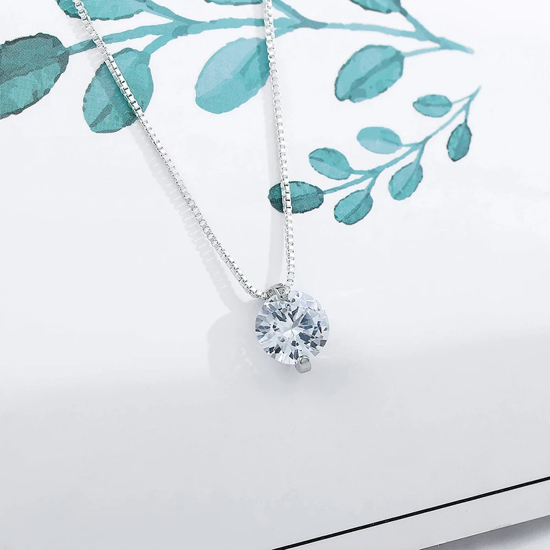 new fashion high quality women crystal pendant necklace simple chain necklace for female jewelry accessories
new fashion high quality women crystal pendant necklace simple chain necklace for female jewelry accessories