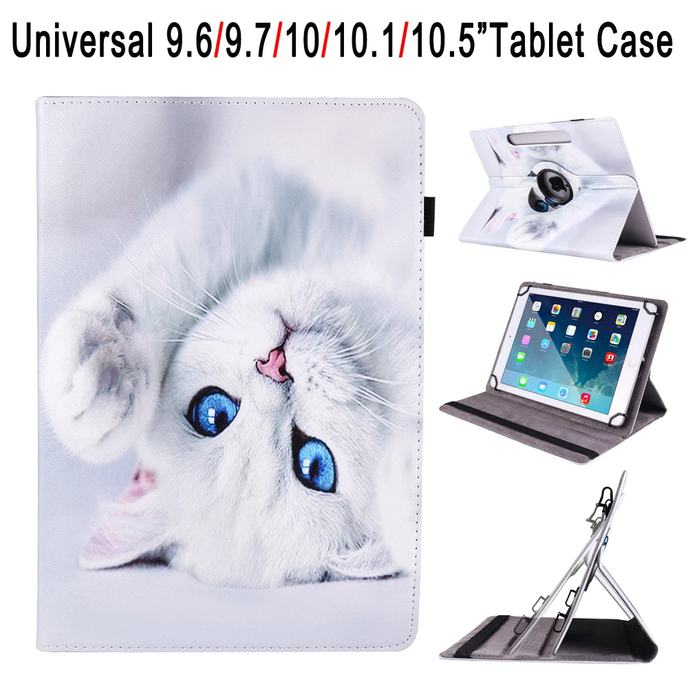 Case for Samsung Huawei Lenovo Asus Teclast iPad 9.6 9.7 10 10.1 10.5 Tablet 360 Degree Rotating Cartoon Animal Cover Funda Capa
Case for Samsung Huawei Lenovo Asus Teclast iPad 9.6 9.7 10 10.1 10.5 Tablet 360 Degree Rotating Cartoon Animal Cover Funda Capa