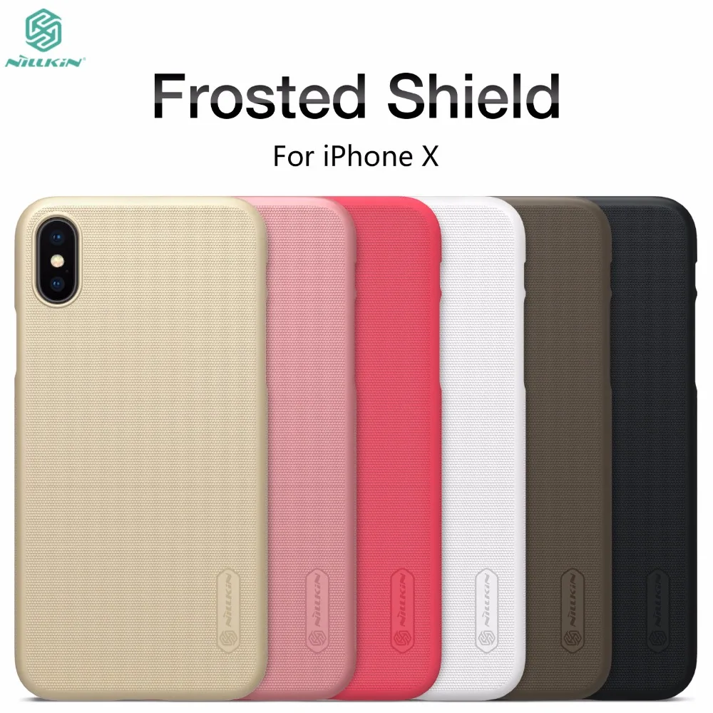 For iPhone X Case Cover 5.8 inch Genuine NILLKIN Frosted Shield Phone Case For iPhone X Matte Hard PC Back Case
For iPhone X Case Cover 5.8 inch Genuine NILLKIN Frosted Shield Phone Case For iPhone X Matte Hard PC Back Case