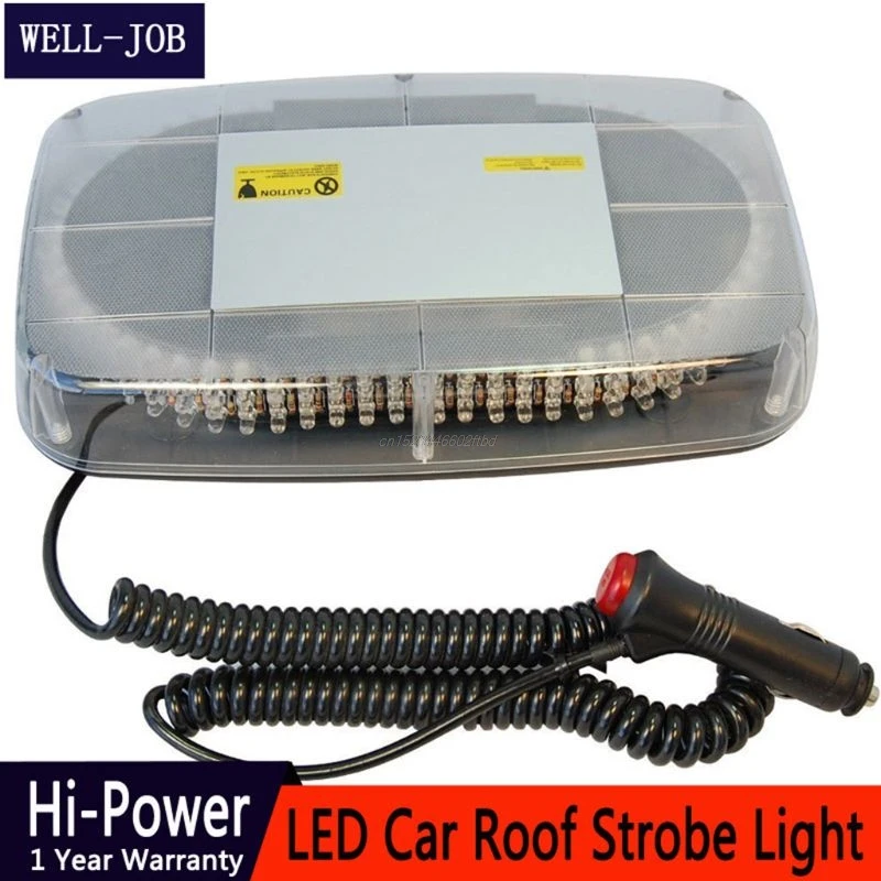 240 LED Amber Yellow Car Roof Flashing Strobe Emergency Light Police Beacons Warning Mini Lighting Lamp
240 LED Amber Yellow Car Roof Flashing Strobe Emergency Light Police Beacons Warning Mini Lighting Lamp