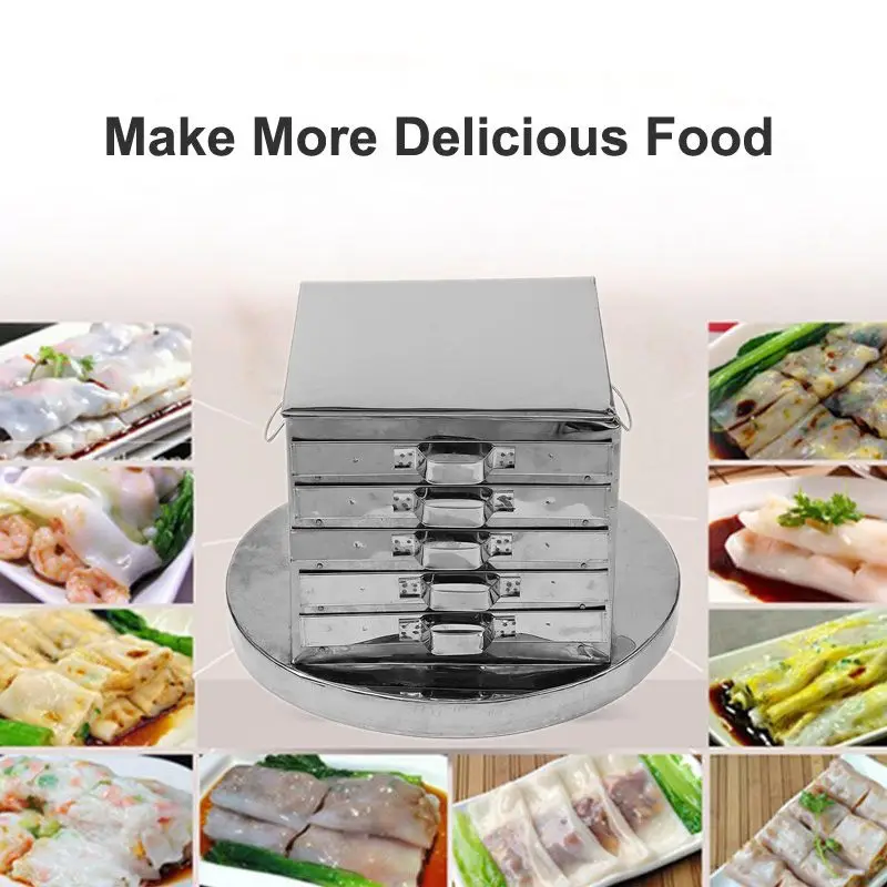 Stainless Steel 5 Layer Steamer Kitchen Food Steaming Intestine Powder Machine Steamed Sausage ChangFen Machine Drawer Type
Stainless Steel 5 Layer Steamer Kitchen Food Steaming Intestine Powder Machine Steamed Sausage ChangFen Machine Drawer Type