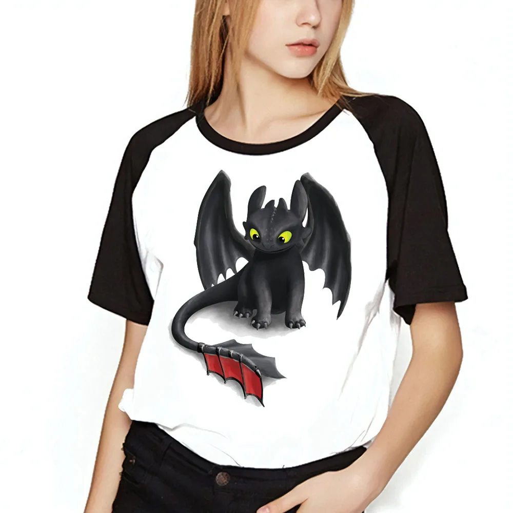 Women's T Shirt Toothless The Night Fury Dragon Artsy Printed Baseball Girl's Tee
Women's T Shirt Toothless The Night Fury Dragon Artsy Printed Baseball Girl's Tee