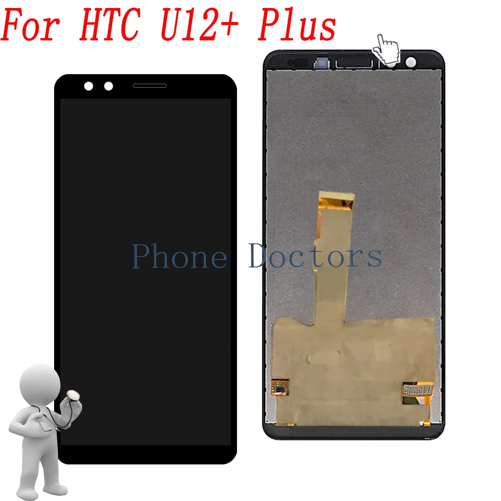 6.0 " Full LCD Display +Touch Screen Digitizer Assembly Replacement For HTC U12+ U12 Plus 2Q55100
6.0 " Full LCD Display +Touch Screen Digitizer Assembly Replacement For HTC U12+ U12 Plus 2Q55100