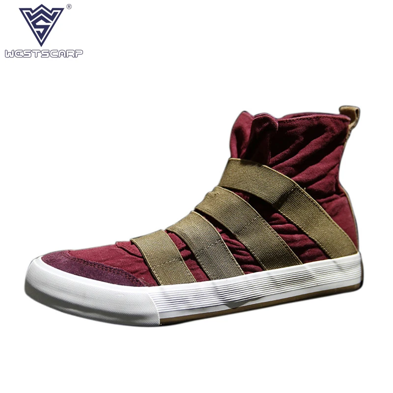 WEST SCARP Fashion Men Sneakers Spring Autumn Men Casual Shoes Male Canvas Shoes,High Top Hombre Sapatos Size 39-44
WEST SCARP Fashion Men Sneakers Spring Autumn Men Casual Shoes Male Canvas Shoes,High Top Hombre Sapatos Size 39-44