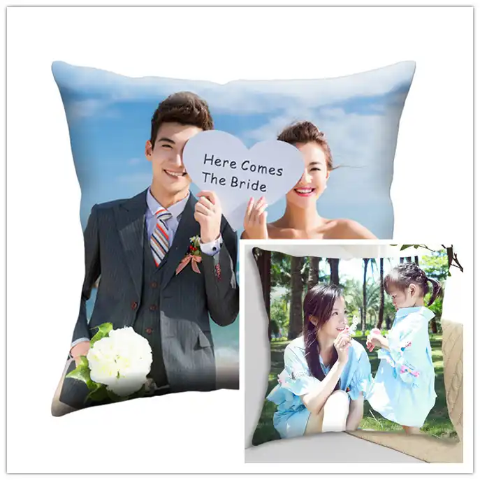 Photo Customized Pillow Custom Made Gift Cushion Diy Personality
