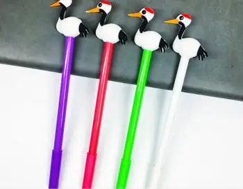 new Red-crowned Crane gel pen cute cartoon stationery prize kawaii office writing student pen needle black ink pen 0.5mm 48pc
new Red-crowned Crane gel pen cute cartoon stationery prize kawaii office writing student pen needle black ink pen 0.5mm 48pc