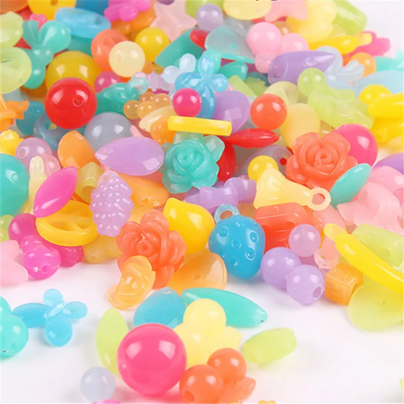 500g/Set Mixed Shapes Multicolor Acrylic Beads For jewelry making Accessories Kid Creative DIY Necklace Bracelet Kit
500g/Set Mixed Shapes Multicolor Acrylic Beads For jewelry making Accessories Kid Creative DIY Necklace Bracelet Kit